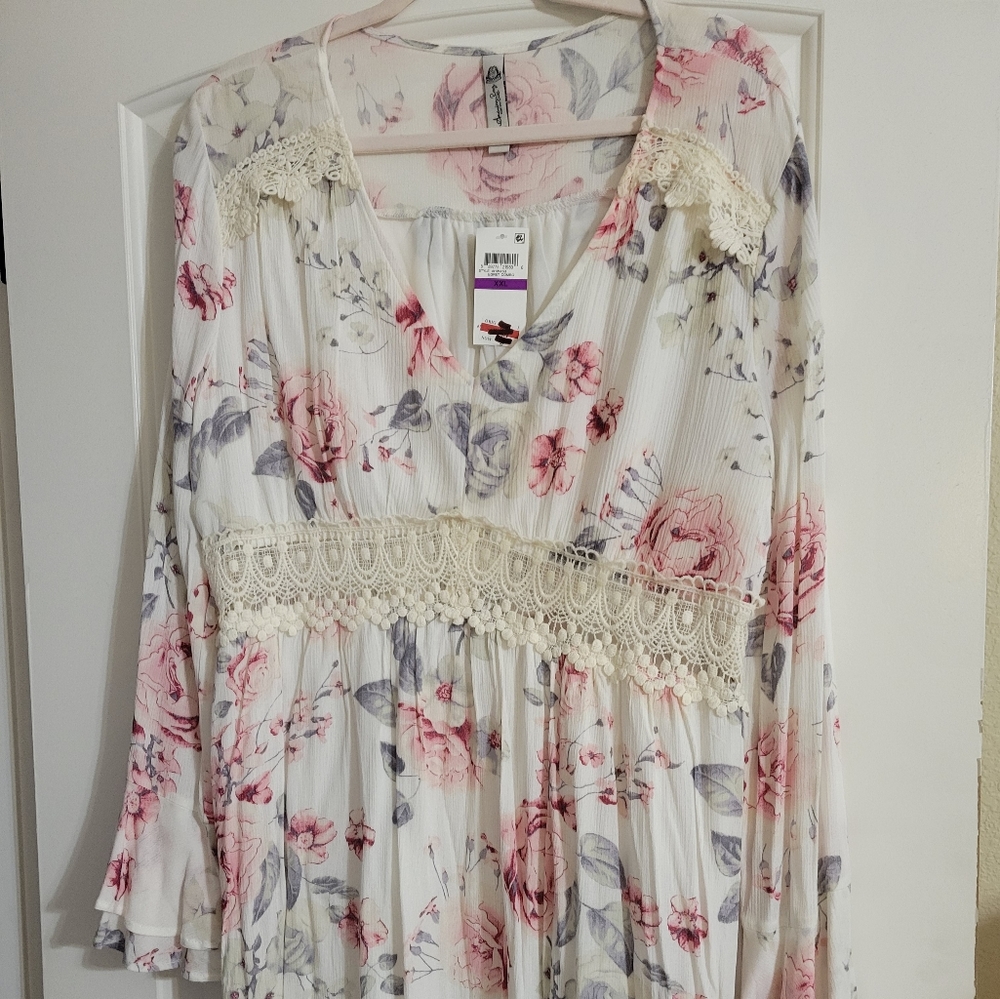 American Rag Floral Boho Dress